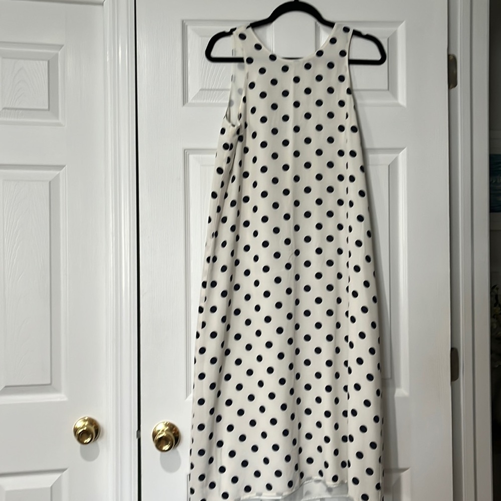 J. Crew Polkadot column maxi